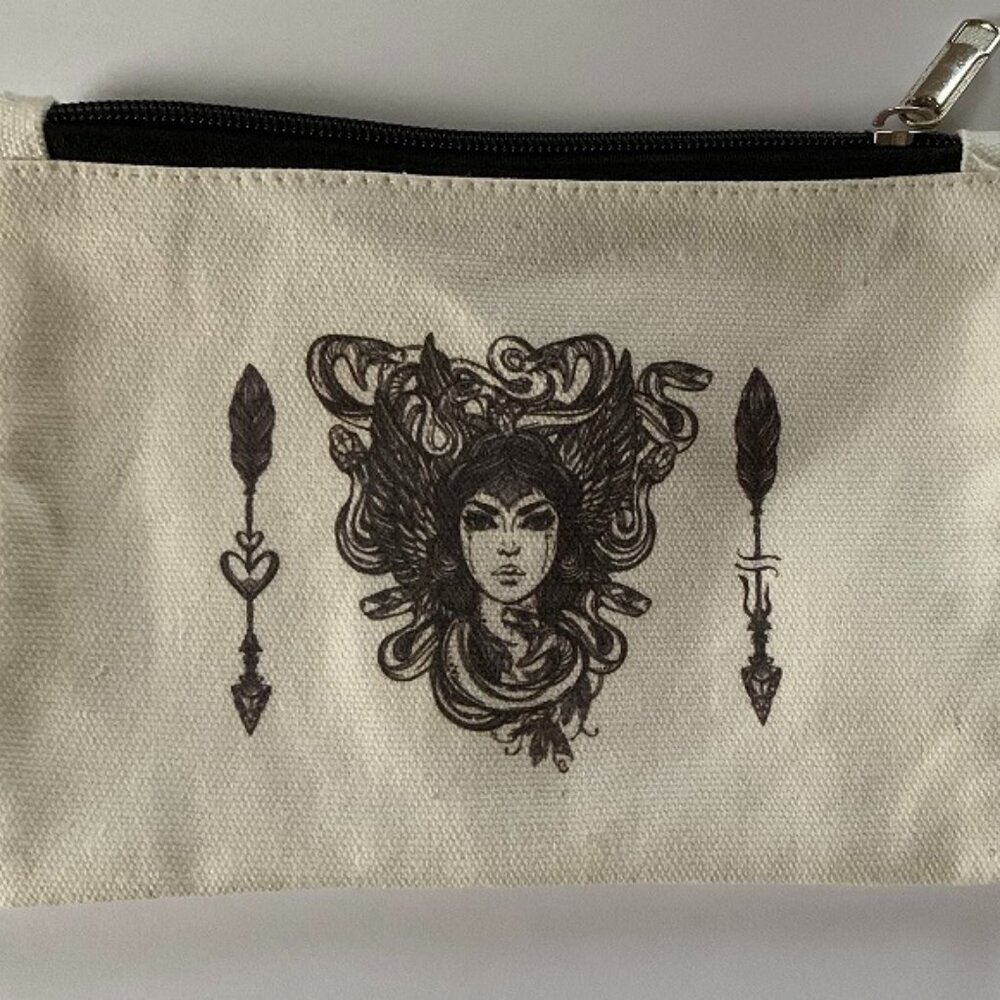 Medusa Canvas Pouch